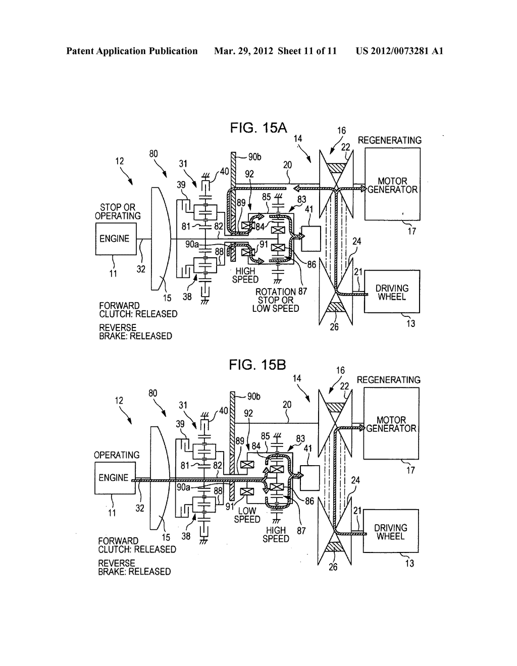 Drive apparatus for a vehicle - diagram, schematic, and image 12