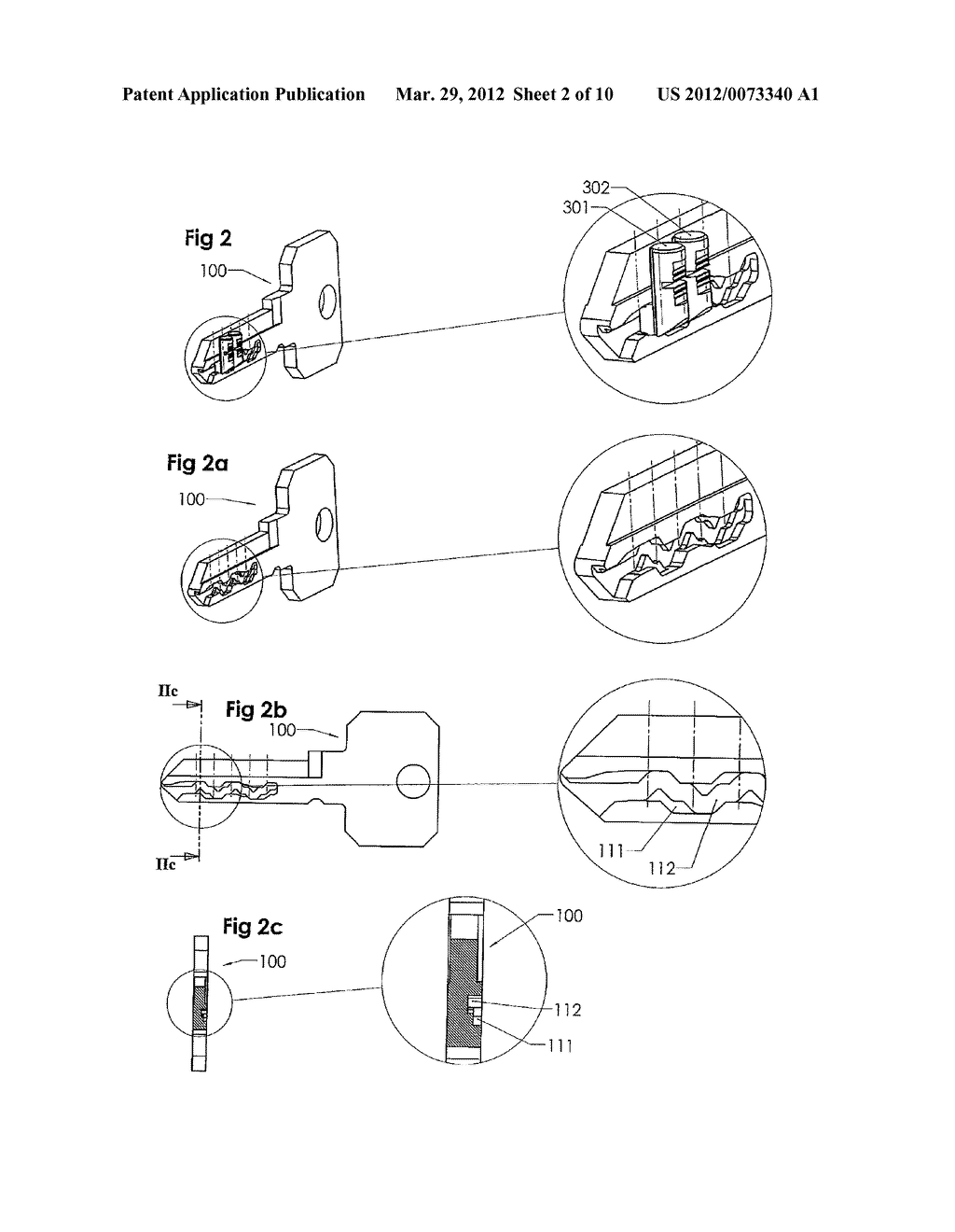 LOCK AND KEY WITH DOUBLE CODE PATTERN - diagram, schematic, and image 03