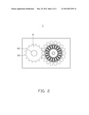 ANTI-BACKLASH GEAR AND TRANSMISSION MECHANISM USING THE SAME diagram and image