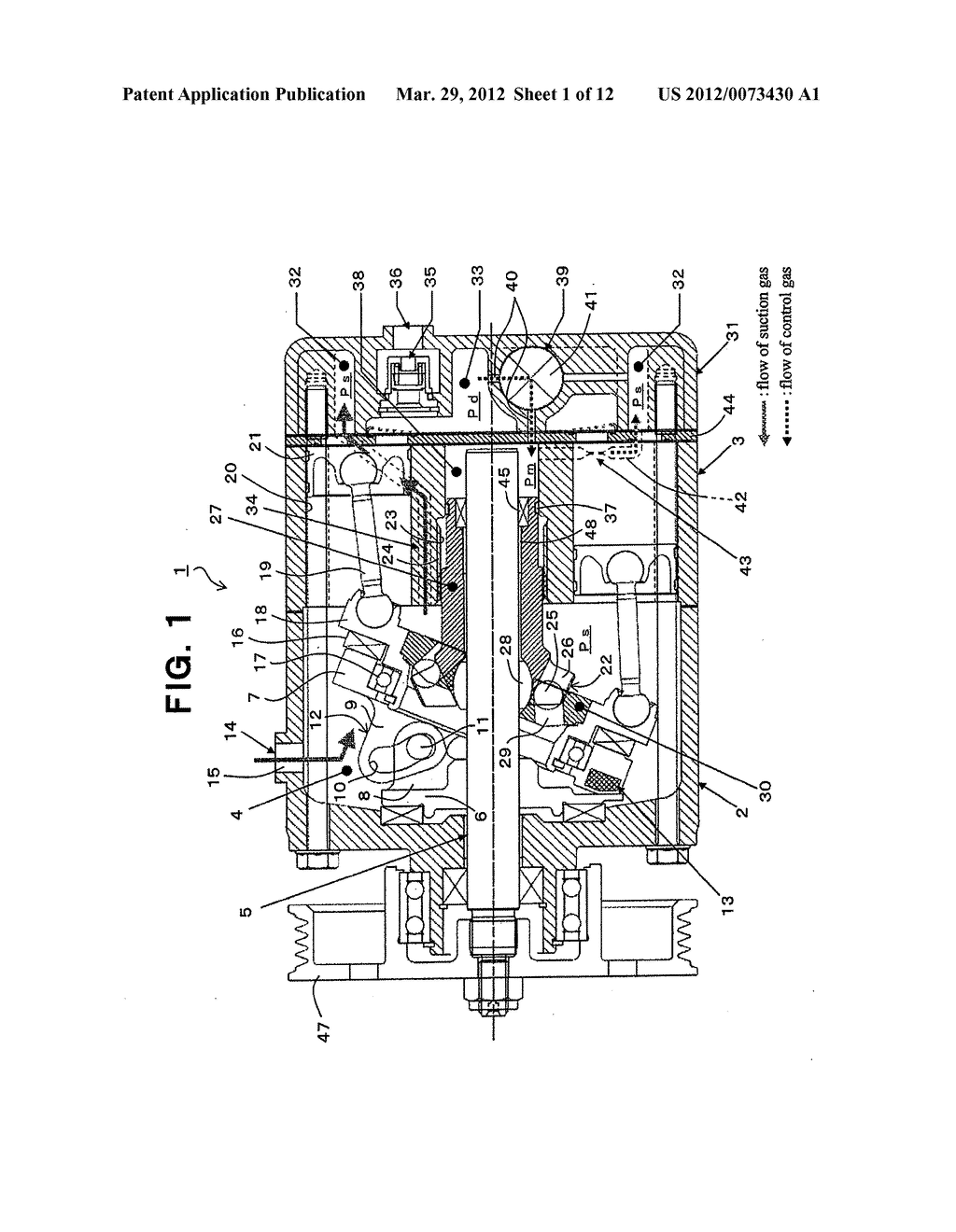 Variable Displacement Compressor - diagram, schematic, and image 02