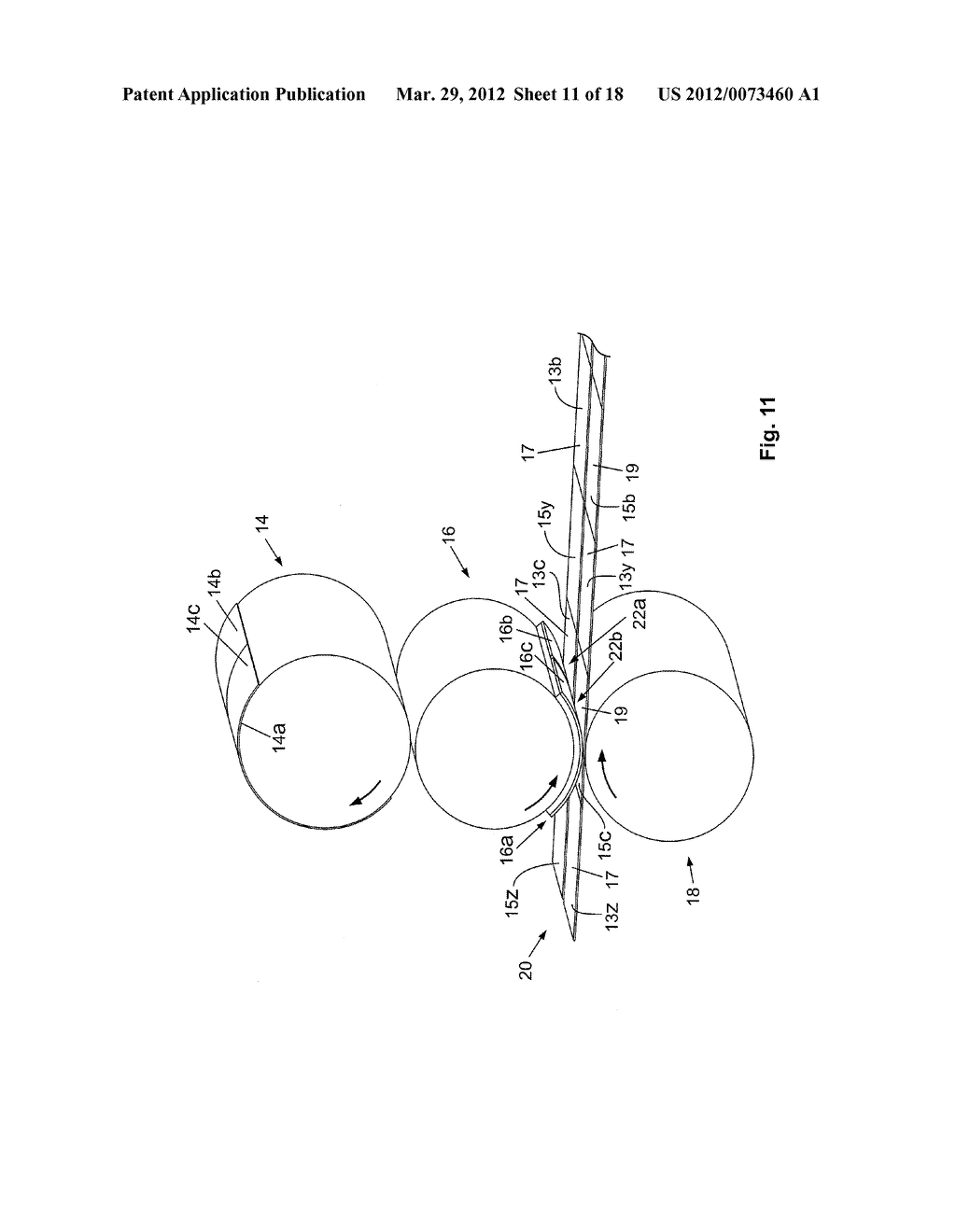 VARIABLE CUTOFF PRINTING PRESS AND METHOD FOR DOUBLE PRINTING - diagram, schematic, and image 12