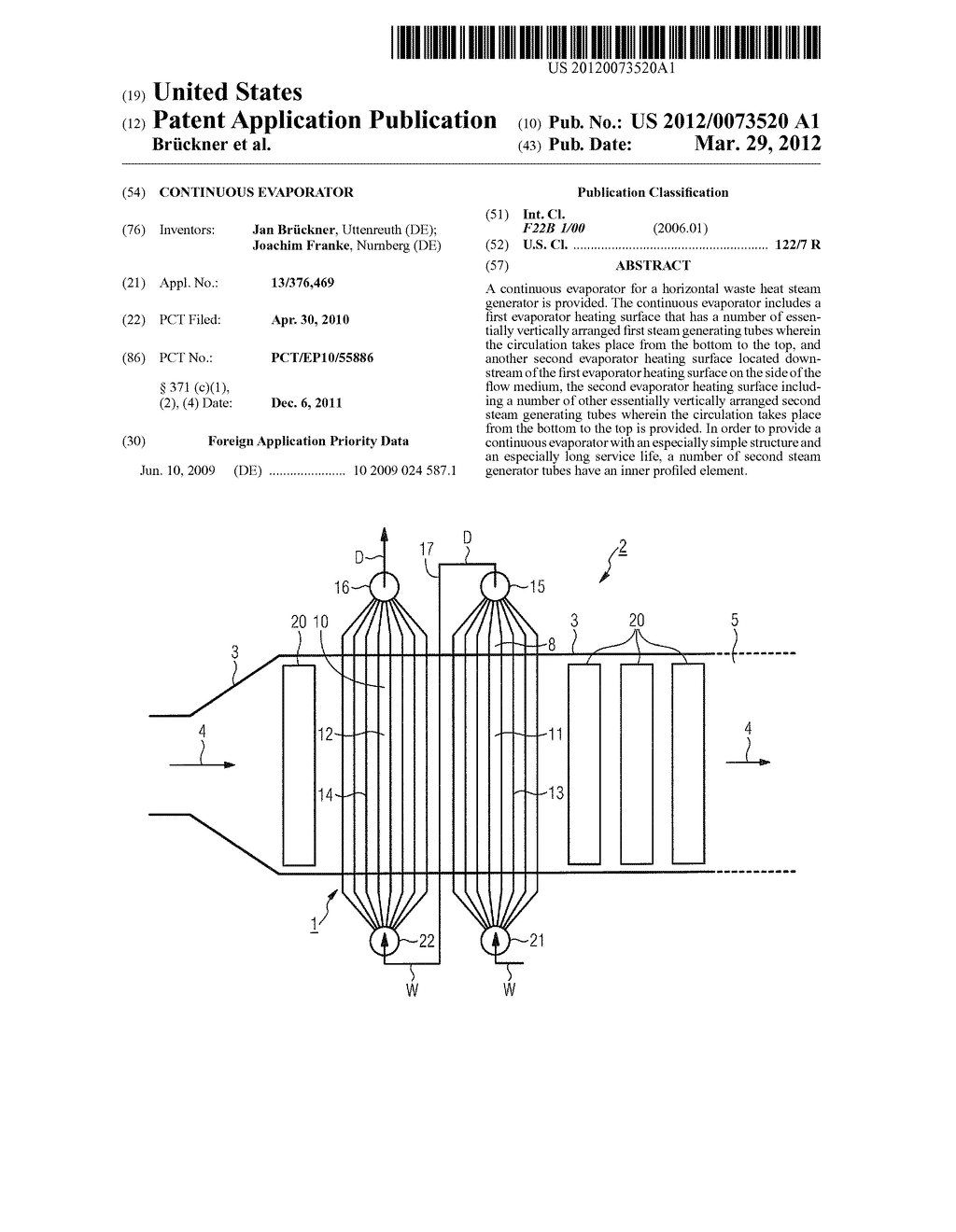 CONTINUOUS EVAPORATOR - diagram, schematic, and image 01