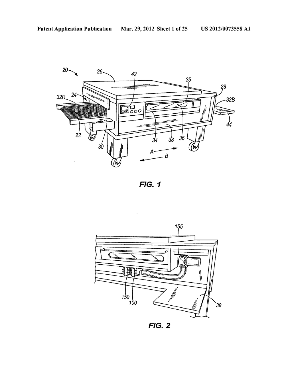 CONVEYOR OVEN APPARATUS AND METHOD - diagram, schematic, and image 02