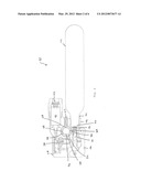 Water Actuated Pressurized Gas Release Device diagram and image