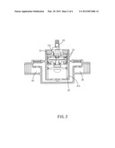CONTROL VALVE ASSEMBLY FOR FAUCET AND FAUCET USING THE SAME diagram and image
