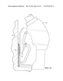 FUEL DISPENSING NOZZLE HOLD OPEN CLIP RELEASE ASSEMBLY diagram and image