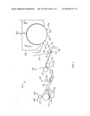 Methods Employing an Impermeable Transfer Belt in a Papermaking Machine diagram and image