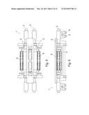 STRIP CASTING APPARATUS FOR RAPID SET AND CHANGE OF CASTING ROLLS diagram and image