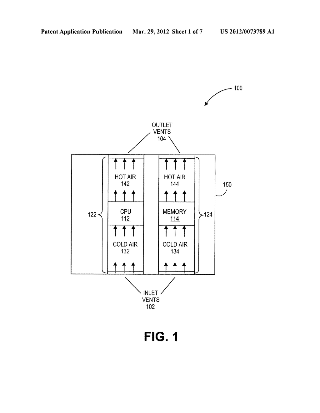 CHIMNEY-BASED COOLING MECHANISM FOR COMPUTING DEVICES - diagram, schematic, and image 02