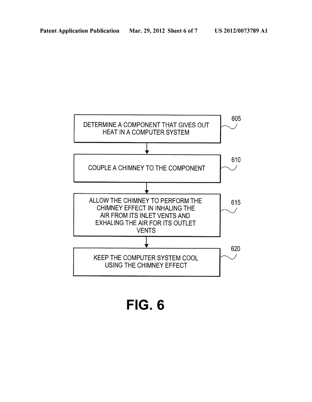 CHIMNEY-BASED COOLING MECHANISM FOR COMPUTING DEVICES - diagram, schematic, and image 07