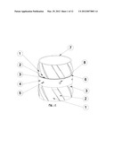 DUAL ROTARY CENTRALIZER FOR A BOREHOLE diagram and image