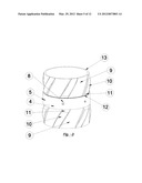 DUAL ROTARY CENTRALIZER FOR A BOREHOLE diagram and image