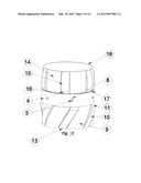 DUAL ROTARY CENTRALIZER FOR A BOREHOLE diagram and image