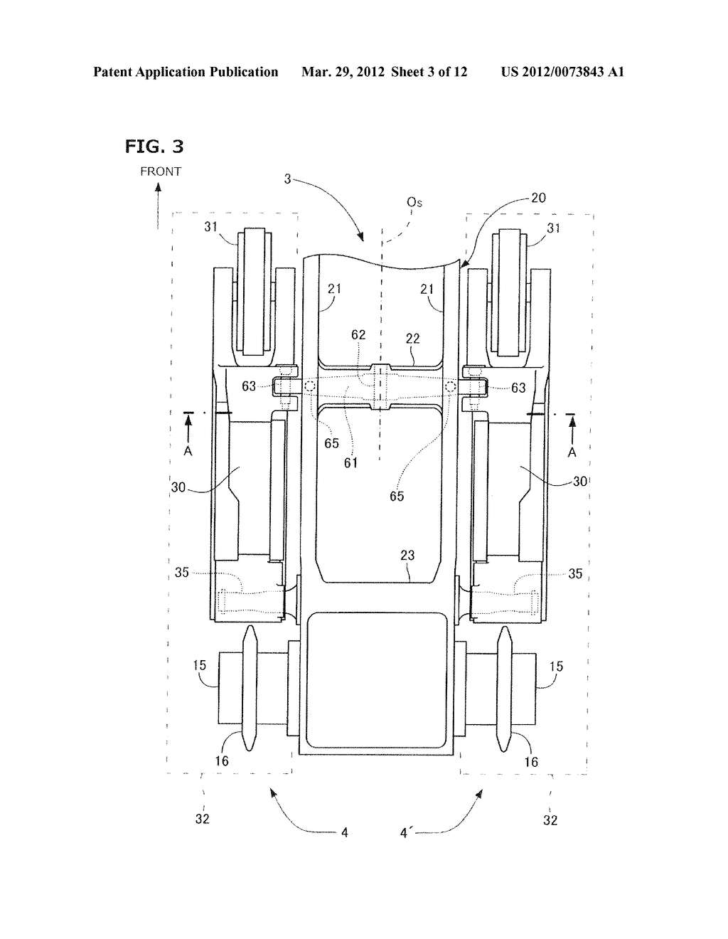 SUSPENSION DEVICE FOR A WORK VEHICLE - diagram, schematic, and image 04