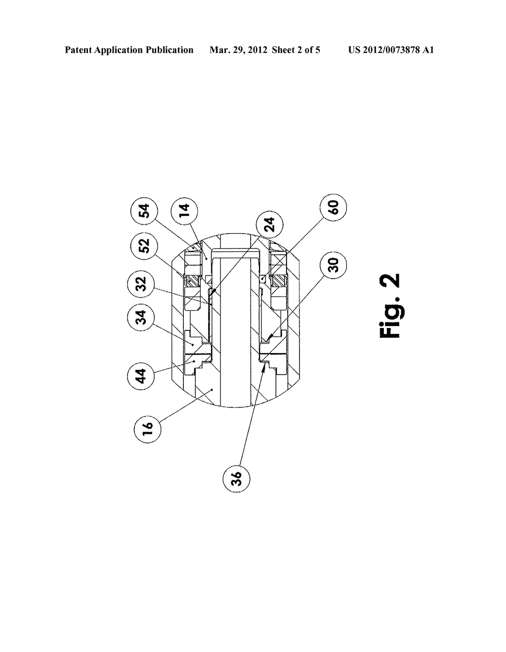 DOWN HOLE APPARATUS FOR GENERATING A PUSLING ACTION - diagram, schematic, and image 03