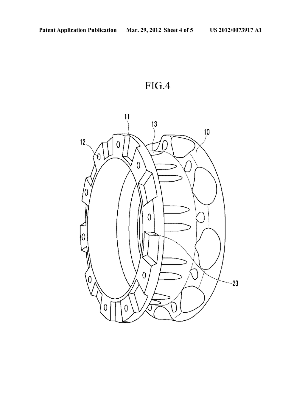 DISC-ROTOR WITH A SEPARABLE ADAPTOR - diagram, schematic, and image 05