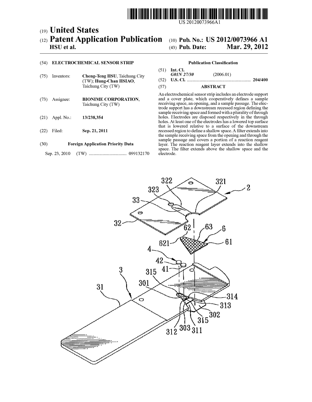 ELECTROCHEMICAL SENSOR STRIP - diagram, schematic, and image 01