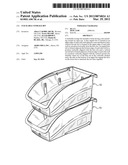 STACKABLE STORAGE BIN diagram and image