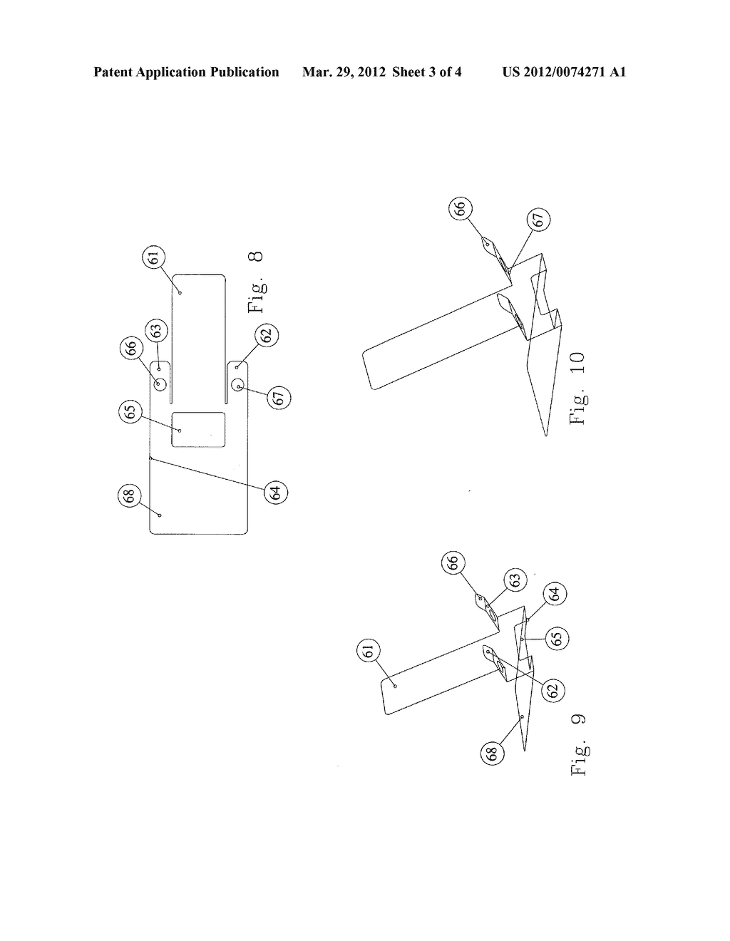 Electronic book, tablet computer and smart phone stand - diagram, schematic, and image 04