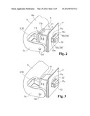 FIXTURE MOUNTING STRUCTURE AND INTERIOR ARTICLE MOUNTING STRUCTURE diagram and image