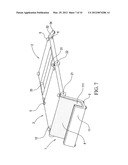 Foldable support base diagram and image