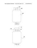 HANDLE FOR GAS TANK VALVE diagram and image