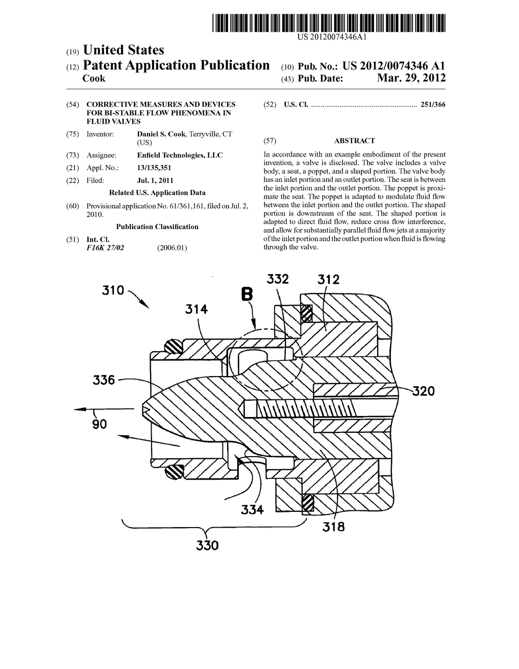 Corrective measures and devices for bi-stable flow phenomena in fluid     valves - diagram, schematic, and image 01