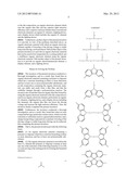 Organic Electronic Material, Ink Composition Containing Same, and Organic     Thin Film, Organic Electronic Element, Organic Electroluminescent     Element, Lighting Device, and Display Device Formed Therewith diagram and image