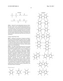 Organic Electronic Material, Ink Composition Containing Same, and Organic     Thin Film, Organic Electronic Element, Organic Electroluminescent     Element, Lighting Device, and Display Device Formed Therewith diagram and image