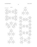 Organic Electronic Material, Ink Composition Containing Same, and Organic     Thin Film, Organic Electronic Element, Organic Electroluminescent     Element, Lighting Device, and Display Device Formed Therewith diagram and image