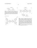 Organic Electronic Material, Ink Composition Containing Same, and Organic     Thin Film, Organic Electronic Element, Organic Electroluminescent     Element, Lighting Device, and Display Device Formed Therewith diagram and image