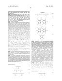 Organic Electronic Material, Ink Composition Containing Same, and Organic     Thin Film, Organic Electronic Element, Organic Electroluminescent     Element, Lighting Device, and Display Device Formed Therewith diagram and image