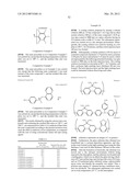 Organic Electronic Material, Ink Composition Containing Same, and Organic     Thin Film, Organic Electronic Element, Organic Electroluminescent     Element, Lighting Device, and Display Device Formed Therewith diagram and image