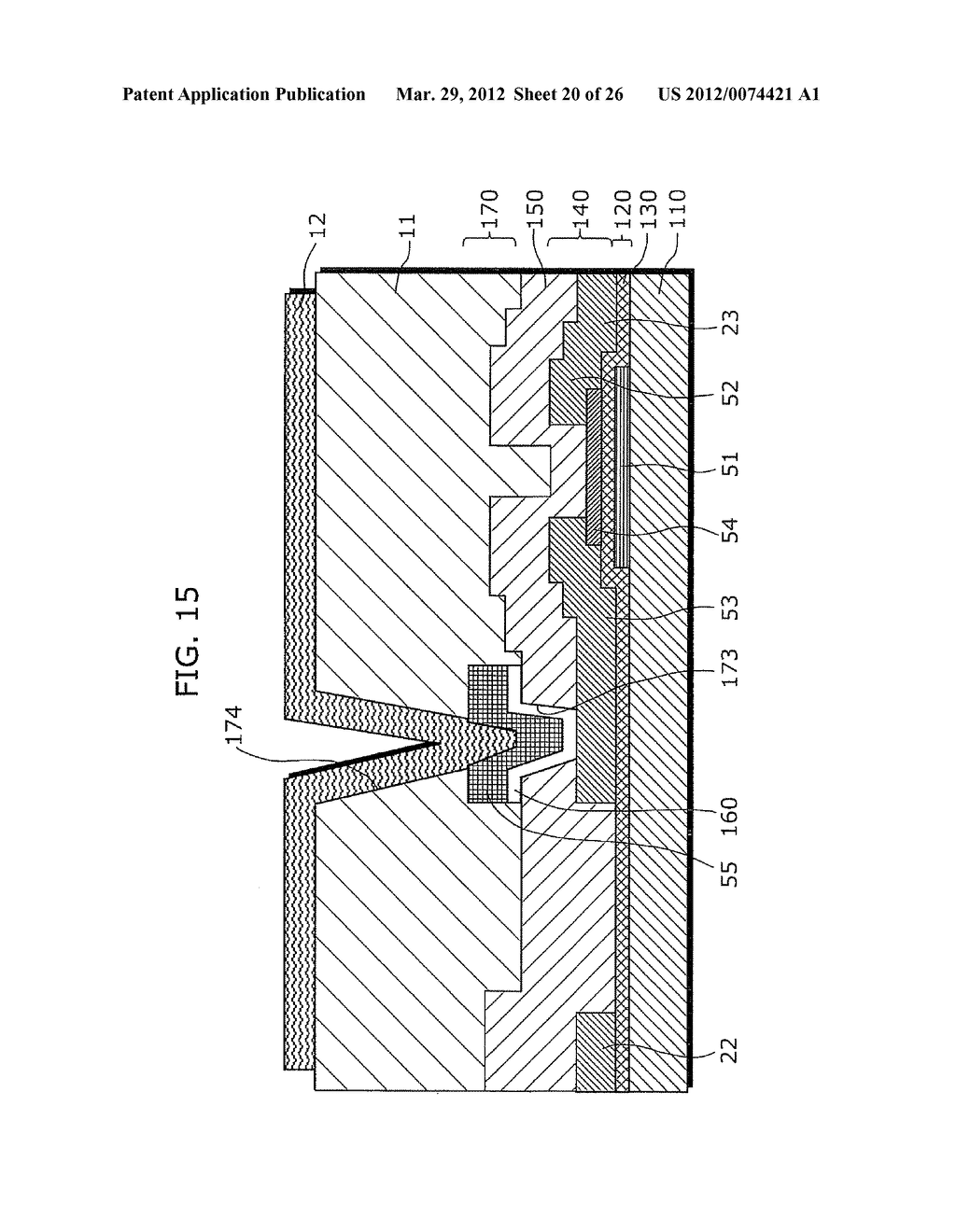 THIN-FILM TRANSISTOR ARRAY DEVICE, EL DISPLAY PANEL, EL DISPLAY DEVICE,     THIN-FILM TRANSISTOR ARRAY DEVICE MANUFACTURING METHOD, EL DISPLAY PANEL     MANUFACTURING METHOD - diagram, schematic, and image 21