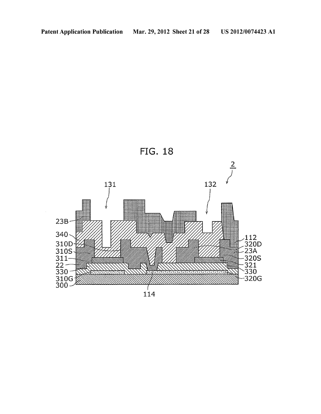 EL DISPLAY PANEL, EL DISPLAY APPARATUS, AND METHOD OF MANUFACTURING EL     DISPLAY PANEL - diagram, schematic, and image 22