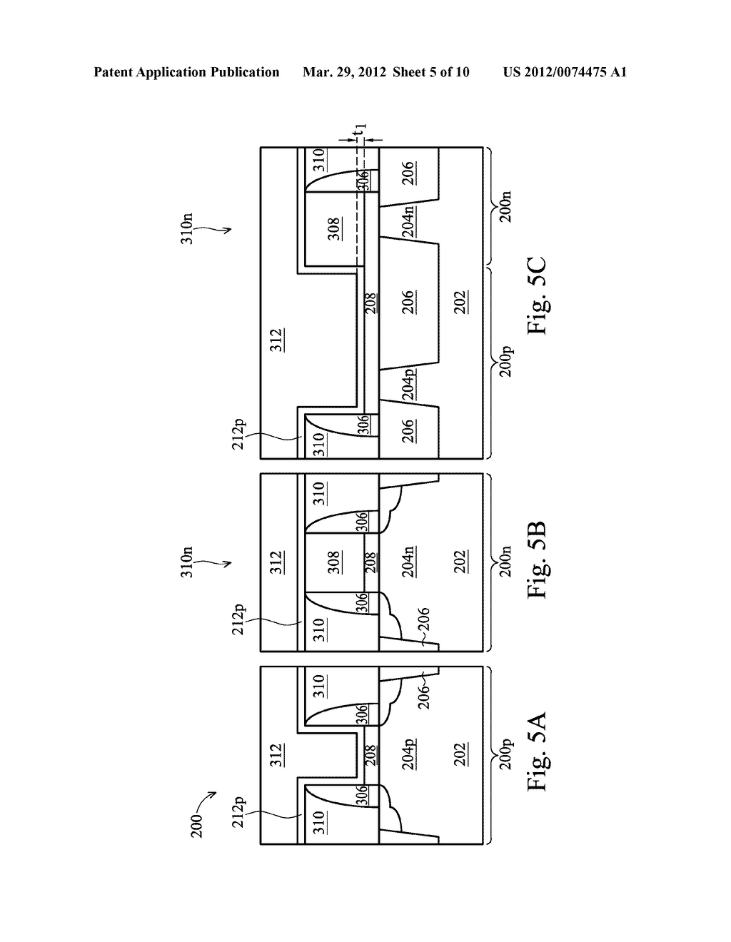 METAL GATE STRUCTURE OF A SEMICONDUCTOR DEVICE - diagram, schematic, and image 06