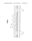 SEMICONDUCTOR DEVICE PROVIDED WITH REAR PROTECTIVE FILM ON OTHER SIDE OF     SEMICONDUCTOR SUBSTRATE AND MANUFACTURING METHOD OF THE SAME diagram and image