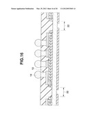 SEMICONDUCTOR DEVICE PROVIDED WITH REAR PROTECTIVE FILM ON OTHER SIDE OF     SEMICONDUCTOR SUBSTRATE AND MANUFACTURING METHOD OF THE SAME diagram and image