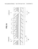 SEMICONDUCTOR DEVICE PROVIDED WITH REAR PROTECTIVE FILM ON OTHER SIDE OF     SEMICONDUCTOR SUBSTRATE AND MANUFACTURING METHOD OF THE SAME diagram and image