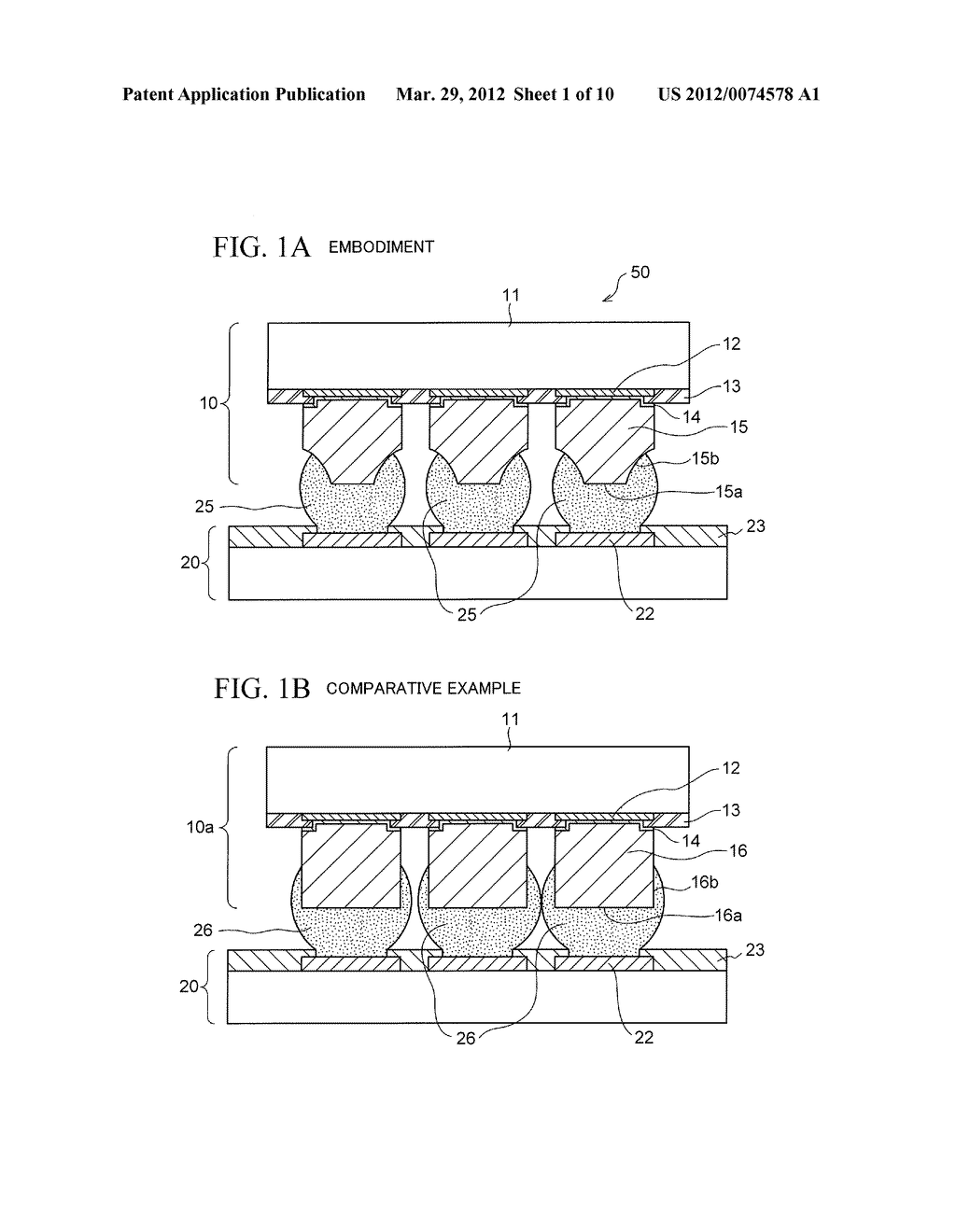 SEMICONDUCTOR ELEMENT, SEMICONDUCTOR ELEMENT MOUNTED BOARD, AND METHOD OF     MANUFACTURING SEMICONDUCTOR ELEMENT - diagram, schematic, and image 02