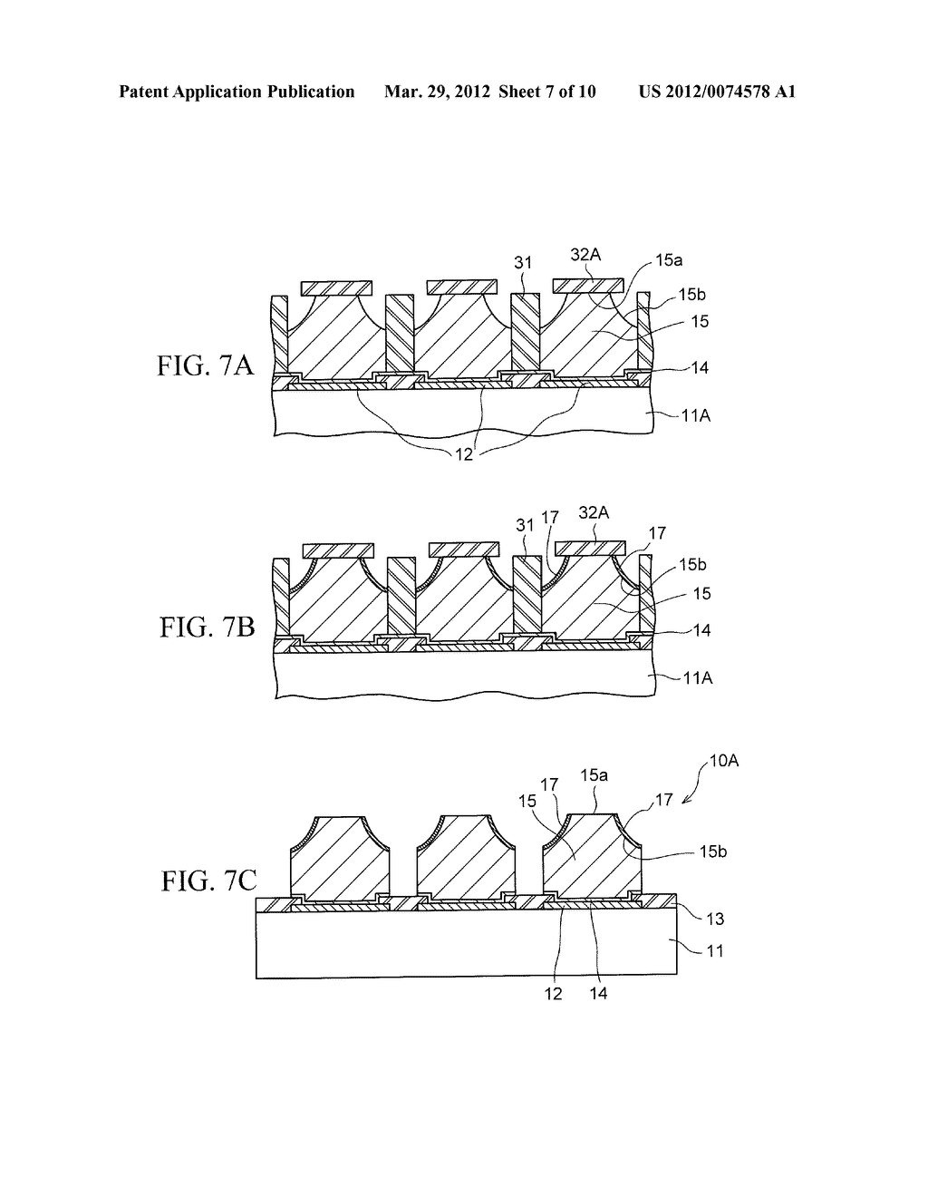 SEMICONDUCTOR ELEMENT, SEMICONDUCTOR ELEMENT MOUNTED BOARD, AND METHOD OF     MANUFACTURING SEMICONDUCTOR ELEMENT - diagram, schematic, and image 08