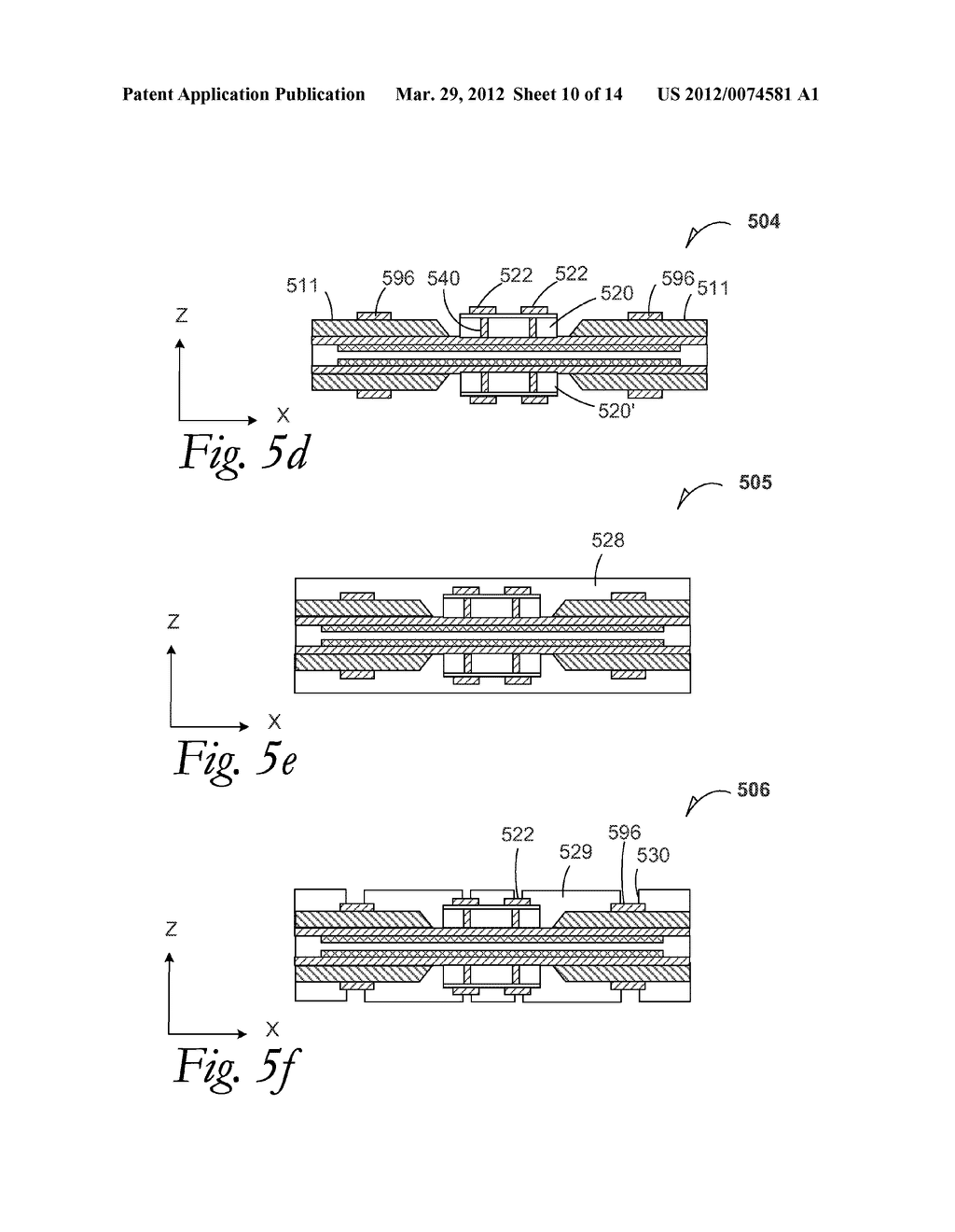 DIE-STACKING USING THROUGH-SILICON VIAS ON BUMPLESS BUILD-UP LAYER     SUBSTRATES INCLUDING EMBEDDED-DICE, AND PROCESSES OF FORMING SAME - diagram, schematic, and image 11