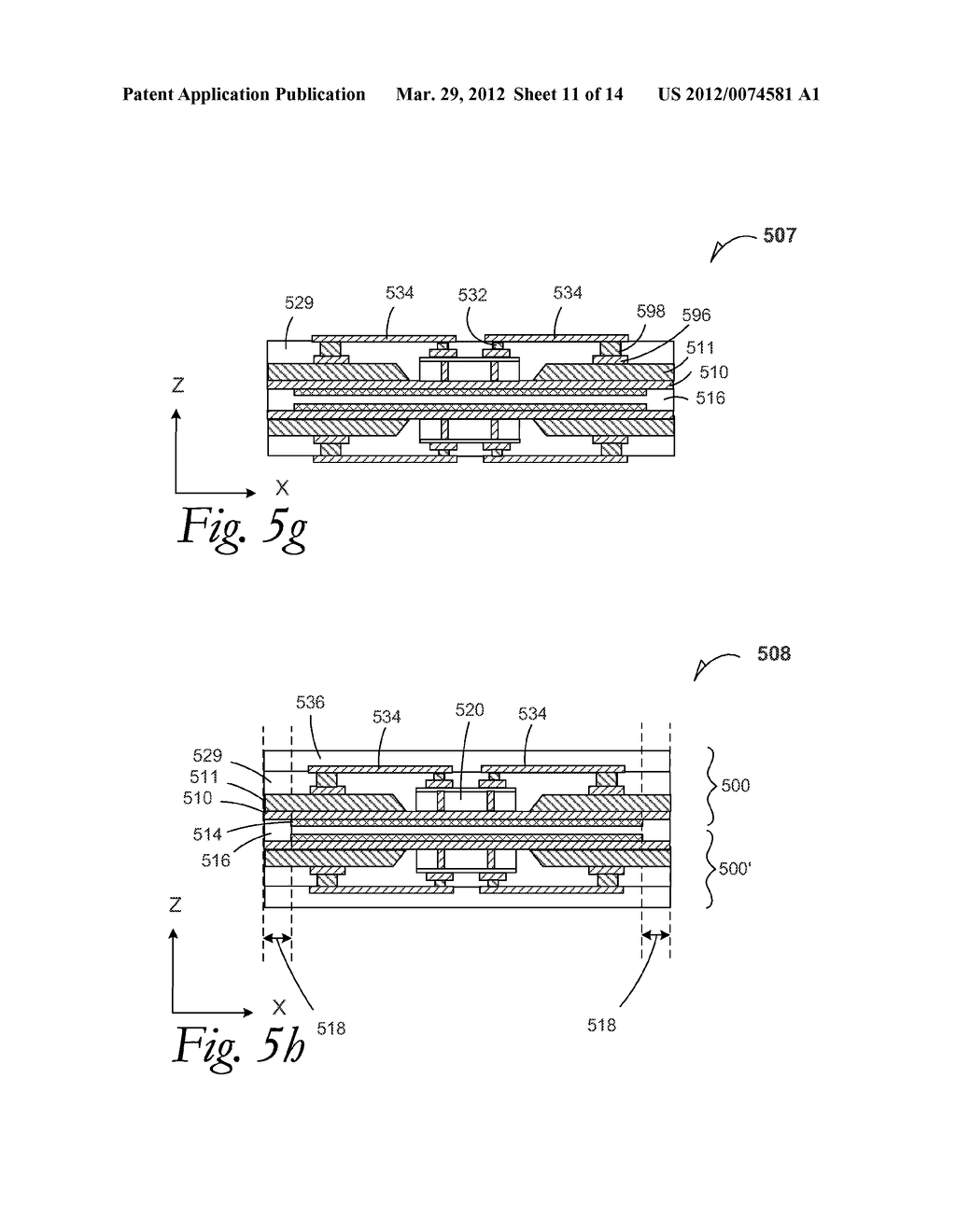 DIE-STACKING USING THROUGH-SILICON VIAS ON BUMPLESS BUILD-UP LAYER     SUBSTRATES INCLUDING EMBEDDED-DICE, AND PROCESSES OF FORMING SAME - diagram, schematic, and image 12