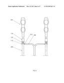 INTRINSIC INJECTION MOLDING GATE AND METHOD OF OVERMOLDING CORDAGE diagram and image