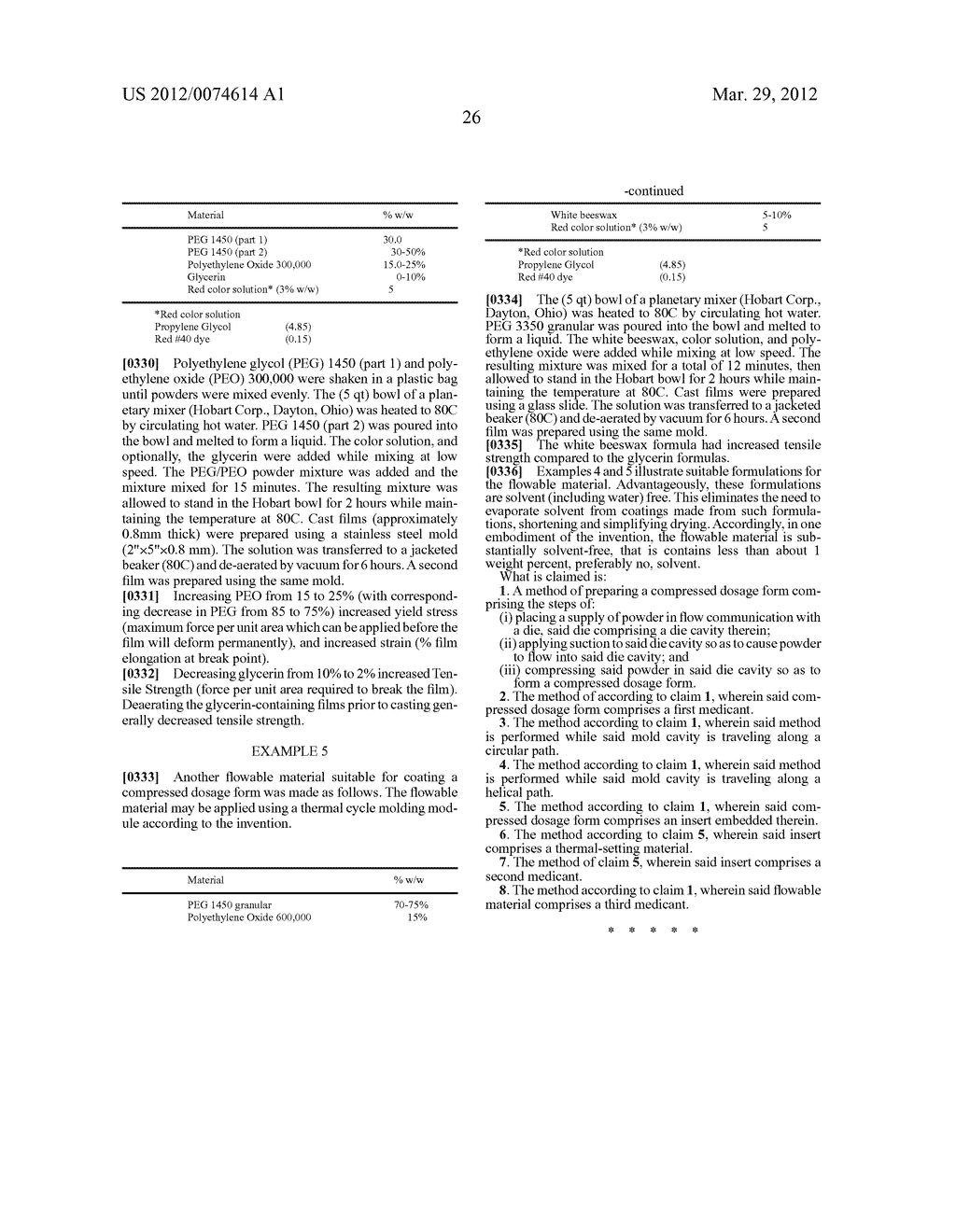 SYSTEMS, METHODS AND APPARATUSES FOR MANUFACTURING DOSAGE FORMS - diagram, schematic, and image 107