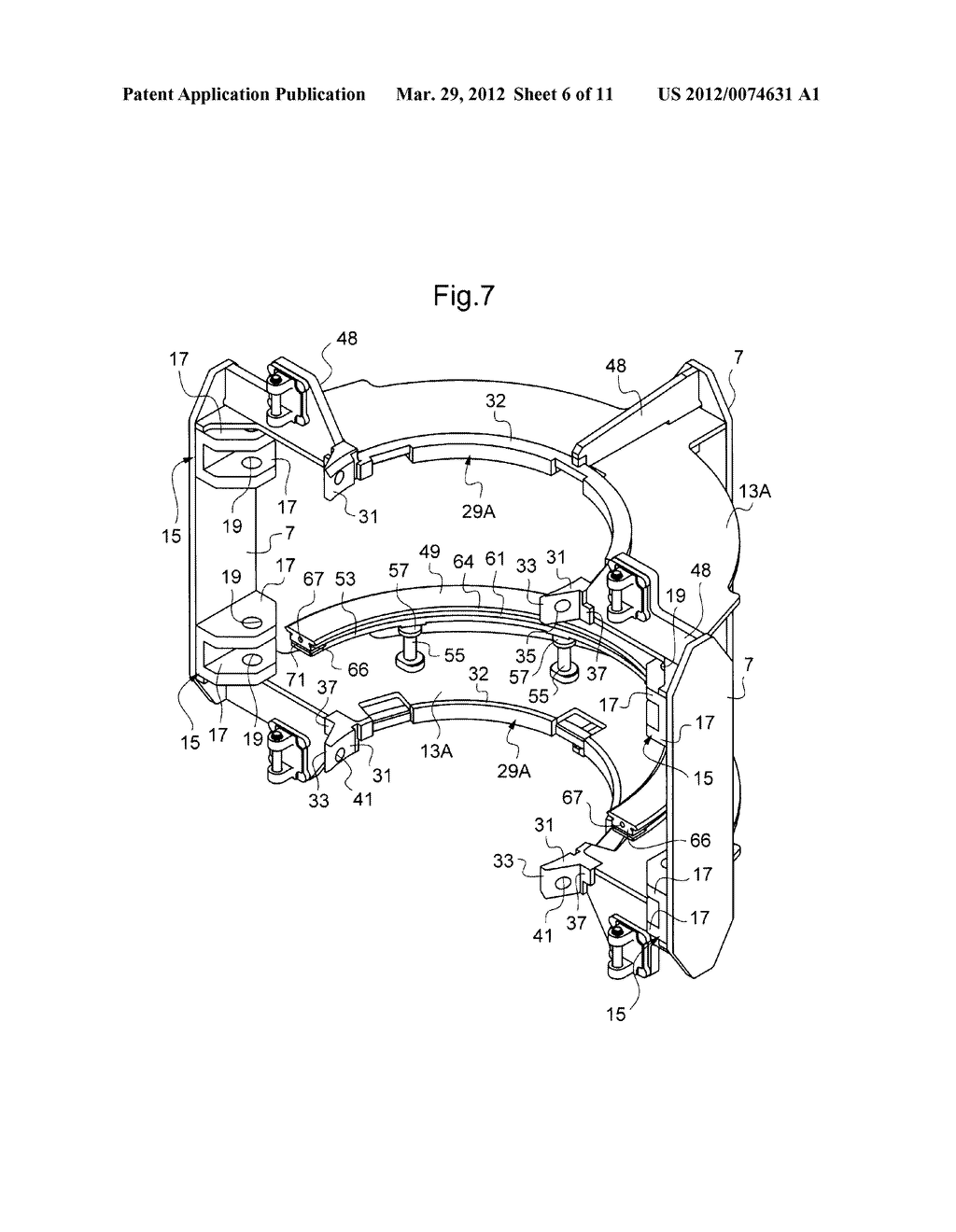 CLAMP FOR ASSISTING WITH THE WORKING OF TUBES COMPRISING SEVERAL PARTS - diagram, schematic, and image 07