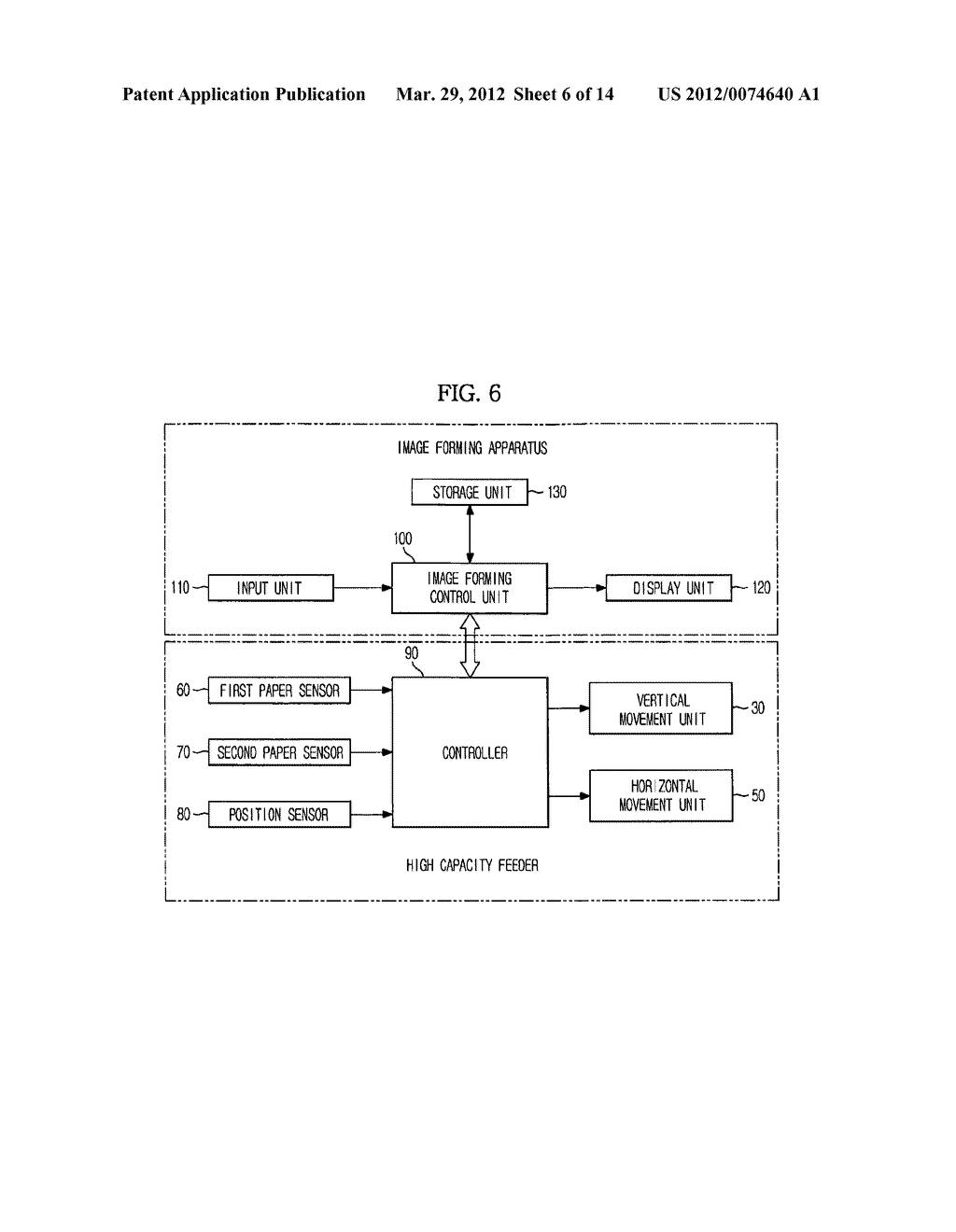 Paper feeder, control method thereof and image forming apparatus having     the same - diagram, schematic, and image 07