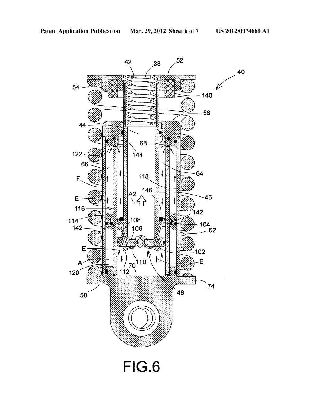 Vehicle height adjustment suspension device - diagram, schematic, and image 07