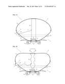 AIRBAG, AIRBAG DEVICE, AND METHOD FOR SEWING LID MEMBER OF AIRBAG diagram and image