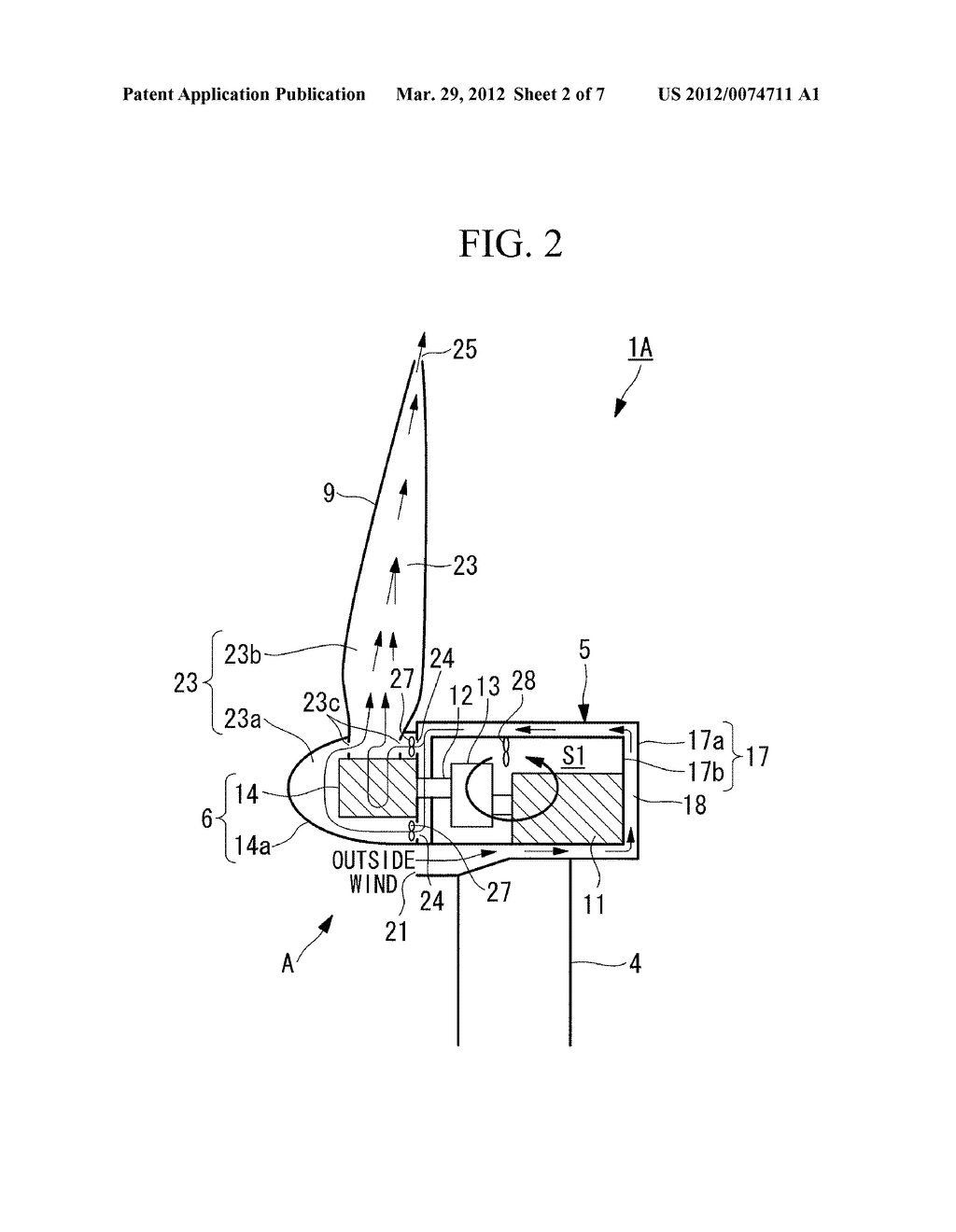 WIND TURBINE GENERATING APPARATUS - diagram, schematic, and image 03